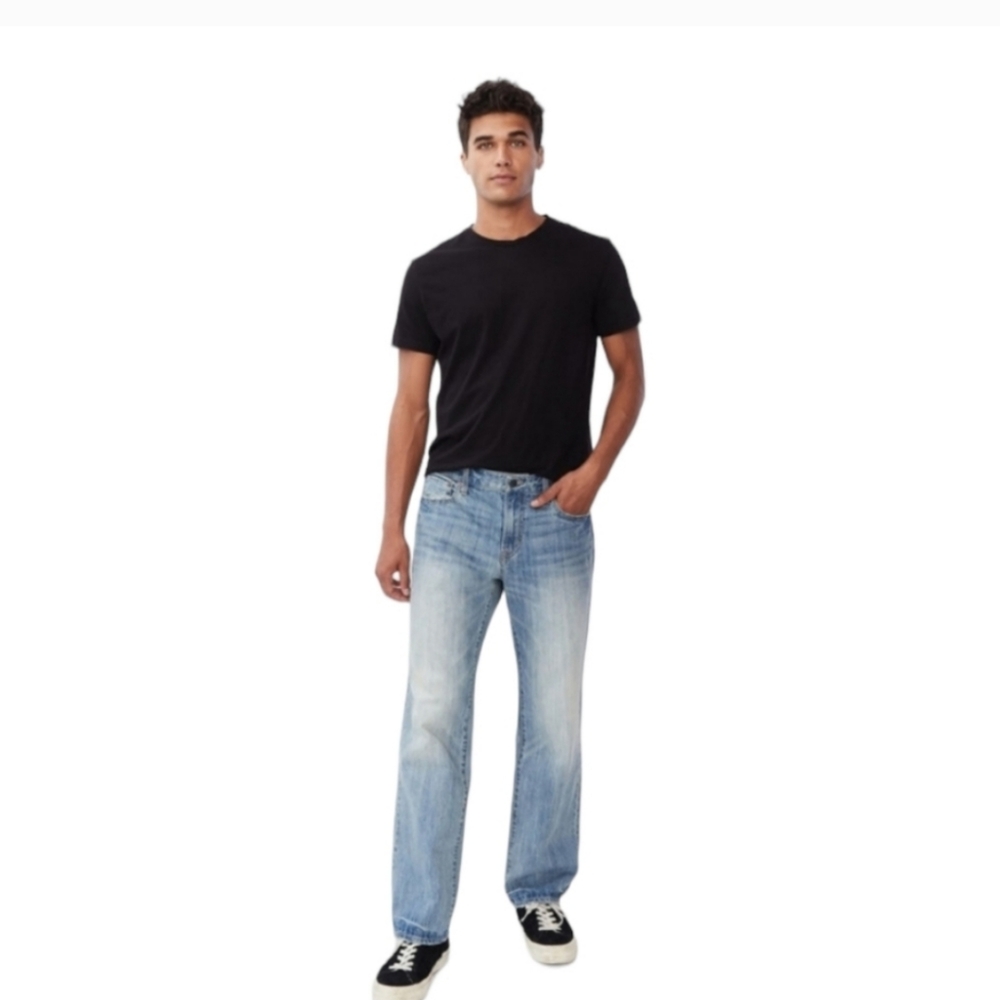AEROPOSTLE MENS RELAXED FITJEANS LIGHT WASH NWT SIZE 40